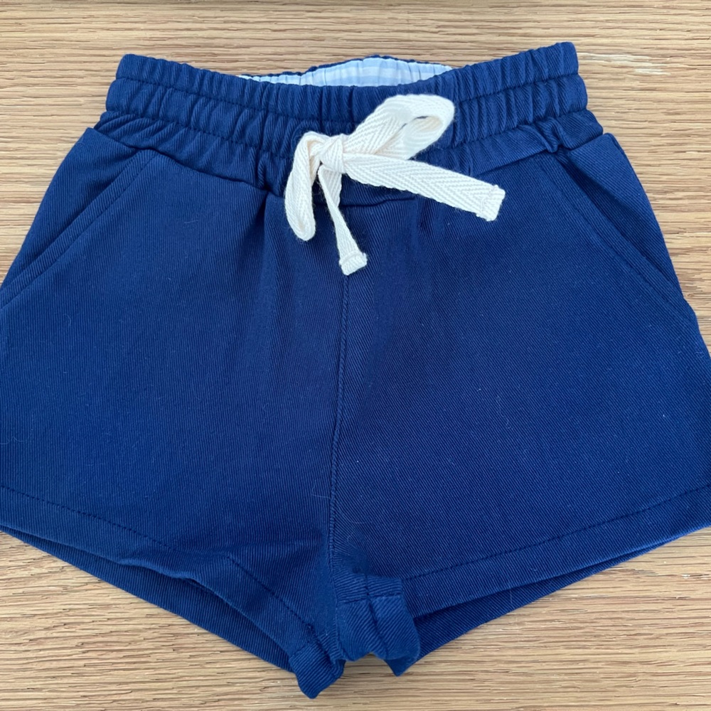 Minnow boys navy twill short - size 1 - Picture 3 of 5